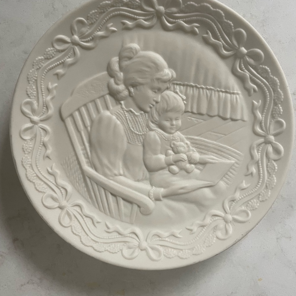 Vintage Lenox "The Children's Hour Bedtime Story" collector plate